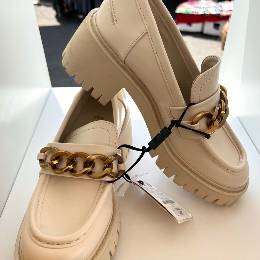 Zara loafers